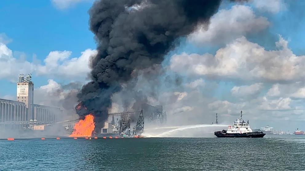 突發(fā)！輪船撞上天然氣管道，大爆炸！2死、2失蹤，6傷！